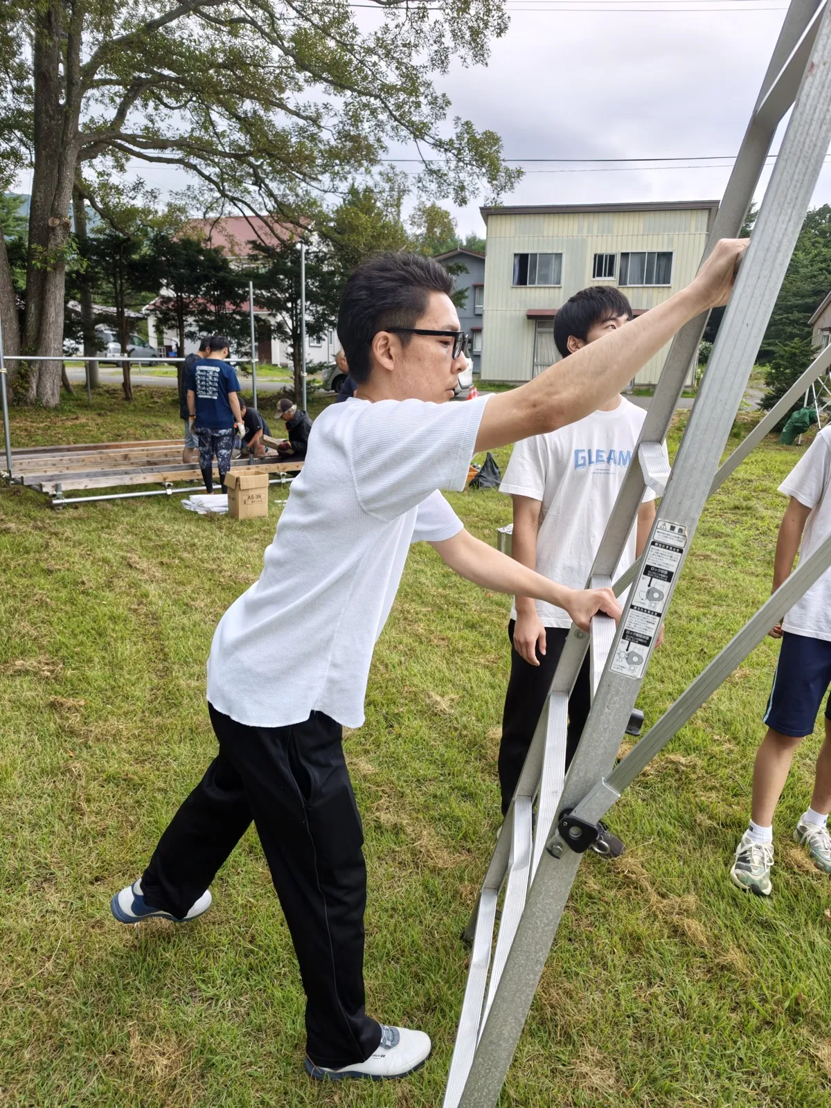 柏台地区夏祭りを　お手伝いしてきましたの写真 4