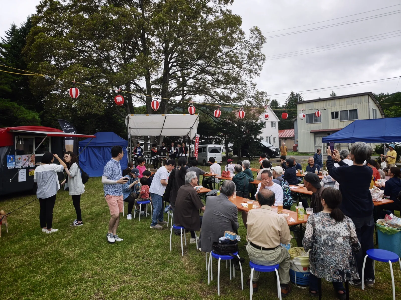 カラオケ大会での様子
